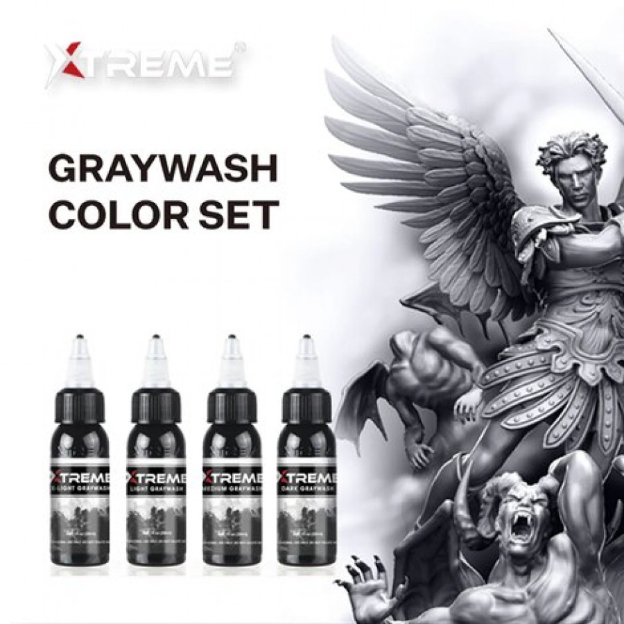 Тату краска Xtreme Ink Greywash Set
