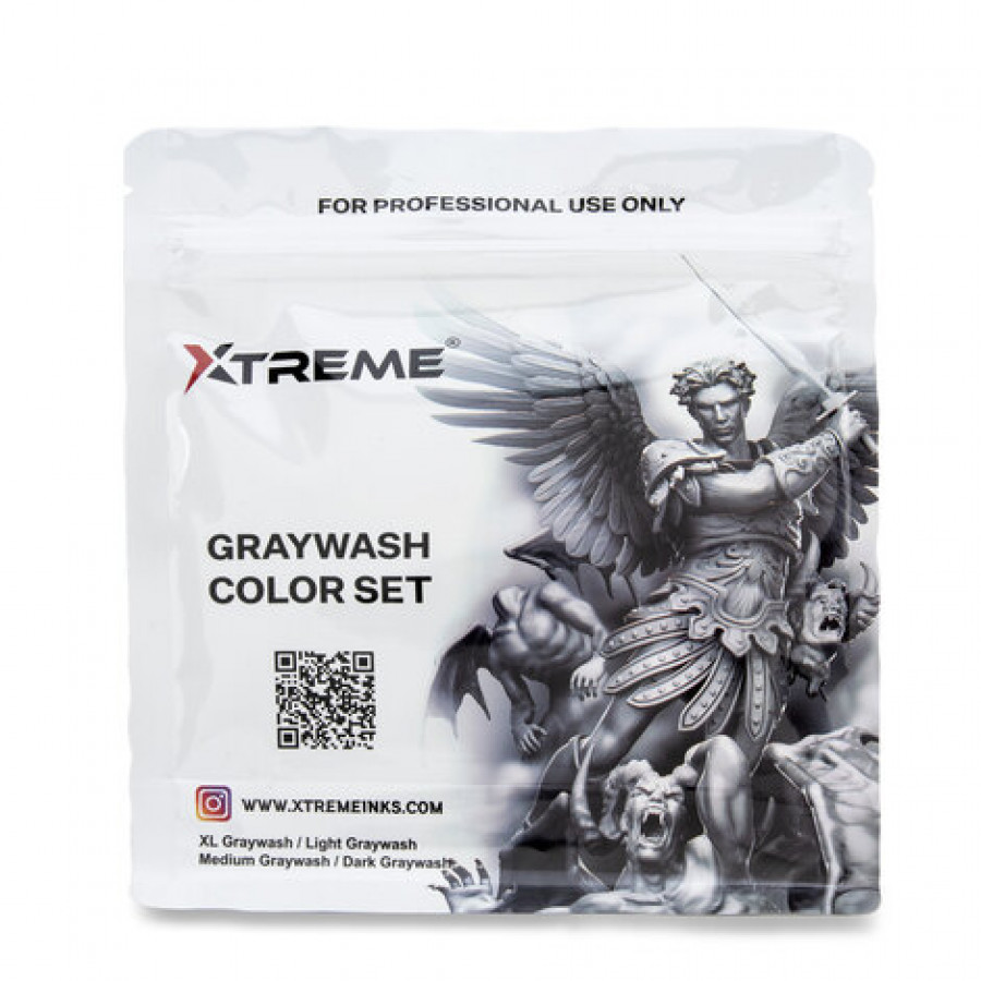 Тату краска Xtreme Ink Greywash Set