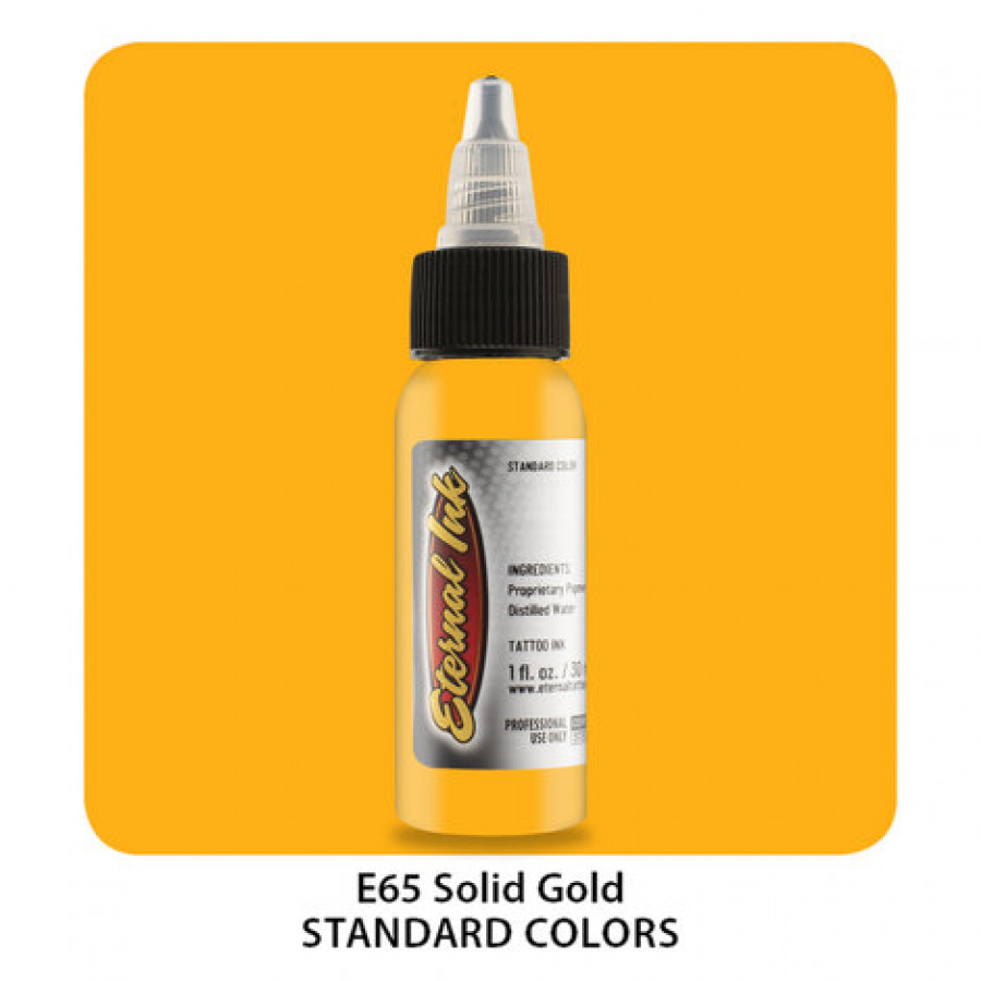 Тату краска Eternal Solid Gold